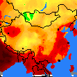最高温度 中国