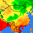 最低温度 中国