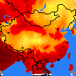最高温度 中国