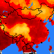 最高温度 中国